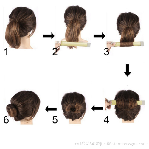 Magic Hair Bun Maker Donut DIY Curler Roller French Hair Twist braid Doughnuts Accessories Hair styling Tools